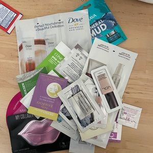 Samples galore - check photos for what’s included